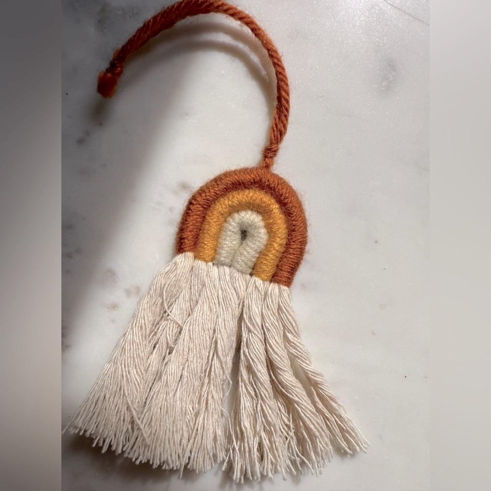 Handmade Rainbow Wall Hanging macrame